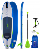Jobe Leona 10.6 Aufblasbares SUP Paddle Board Pcket Blau/Grau One Size
