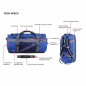Preview: OverBoard Bolsa de viaje impermeable 90 litros ADV Azul