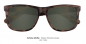 Preview: Sandbox NOMAD Sunglasses Unisex 2019 TORTOISE MATTE (GREEN SMOKE) Front View 1