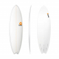 Preview: Tabla de surf TORQ Epoxy TET 6.6 MOD Fish Pinlines