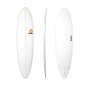 Preview: Surfboard TORQ Epoxy TET 7.6 Funboard Pinlines