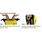 Preview: OverBoard waterproof bike bag yellow