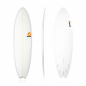 Preview: Surfboard TORQ Epoxy TET 6.10 MOD Fish Pinlines