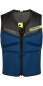 Preview: Mystic Block Impact Vest Frontzip Kite Men Navy/Lime