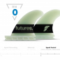 Preview: Juego de aletas FUTURES Big Wave Quad Gerry Lopez 3.75 G10