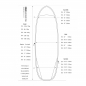 Preview: ROAM Boardbag Surfboard Daylight Hybrid Fish 6.4