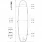 Preview: ROAM Boardbag Surfboard Daylight Longboard 9.2