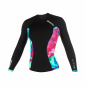 Preview: Mystic Diva Neopren Rashvest Langarm 2mm Damen Aurora 2019 Vorderansicht