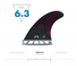 Preview: FUTURES Thruster Fin Set Mayhem S Honeycomb Carbon