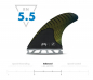 Preview: FUTURES Thruster Fin Set Mayhem M Honeycomb Carbon