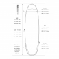Preview: ROAM Boardbag Tabla de surf Daylight Funboard PLUS 7.0