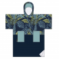 Preview: MDNS Change Robe Surf Poncho Unisize Blue Leaf Duo
