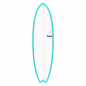 Preview: Surfboard TORQ Epoxy TET 6.10 Fish Blue Pinline