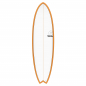 Preview: Surfboard TORQ Epoxy TET 6.6 Fish OrangeRail