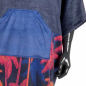 Preview: MDNS Change Robe Surf Poncho Unisize Navy Palm