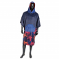 Preview: MDNS Change Robe Surf Poncho Unisize Navy Palm