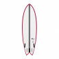 Preview: Surfboard TORQ TEC BigBoy Fish 7.2 Rail Berry