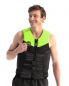 Preview: Jobe Segmented Jet Life Jacket Front Zip Back Support Men Lime Green