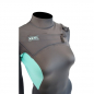 Preview: Xcel Axis X X2 Traje de buceo 5/4mm Frontzip Mujer Grafito Pistacho