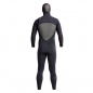 Preview: Xcel Drylock Hooded X2 Wetsuit 6/5mm Front-Zip Men Black Backview