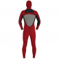 Preview: Xcel Drylock Hooded X2 Wetsuit 6/5mm Front-Zip Men Black Inner Lining Backview