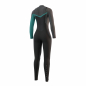 Preview: Mystic Diva Double Wetsuit 5/3mm Front Zip Women Black/Mint