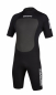 Preview: Traje de buceo corto de la marca Mystic 3/2 con cremallera trasera Flatlock Men Black