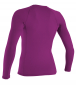 Preview: O'Neill Basic Skins Lycra Manga Larga Mujer Zorro Rosa