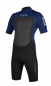 Preview: Traje de buceo corto de la marca Mystic 3/2 con cremallera trasera Flatlock Men Navy