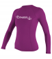 Preview: O'Neill Basic Skins Lycra Manga Larga Mujer Zorro Rosa