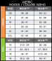 Preview: Oneill Size Chart Hoods