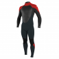 Preview: O'Neill Epic combinaison néoprène 5/4mm Back-Zip adolescents Gunmetal/Black/Red