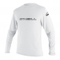 Preview: Oneill Basic Skins Langarm Sun Shirt Junior Weiss 2019 Vorderansicht