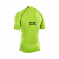 Preview: ION Promo Rashguard Kurzarm Männer lime green