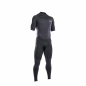 Preview: Traje de neopreno ION Element Steamer Manga corta 2/2mm Cremallera dorsal Hombre negro