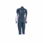 Preview: ION Element Muta da bagno sopra il ginocchio Manica lunga 4/3mm Back-Zip Donna Blu scuro