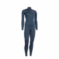 Preview: ION Element Semidry Neoprenanzug 3/2mm Front-Zip Frauen dark Blue