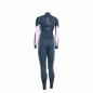 Preview: ION Element Semidry Neoprenanzug 4/3mm Front-Zip Frauen dark Blue