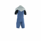 Preview: ION Element Neoprenanzug Shorty Kurzarm 2/2 mm Front-Zip Herren cascade-blau