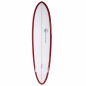 Preview: Surfboard VENON Uovo 7.6 Pinline Rosso