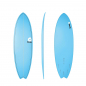 Preview: Surfboard TORQ Epoxy TET 5.11 MOD Fish Blue