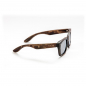 Preview: mawaii Lunettes de soleil Bambou Timu Brun Argent