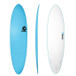 Preview: Surfboard TORQ Softboard 7.2 Funboard bleu