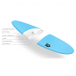 Preview: Surfboard TORQ Softboard 7.2 Funboard bleu