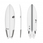 Preview: Planche de surf TORQ Epoxy TEC Quad Twin Fish 6.6