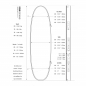 Preview: ROAM Boardbag Surfboard Coffin 7.6 Double Triple