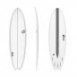 Preview: Tabla de surf TORQ Epoxy TET CS 6.6 MOD Fish Carbon