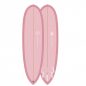 Preview: Surfboard VENON Gopher 6.8 Pastel Pink