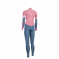 Preview: ION Amaze Core Semidry Neoprenanzug 4/3mm Front-Zip Frauen dirty rose