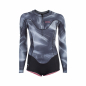 Preview: ION Amaze Hot Shorty Langarm 1,5mm Front-Zip Frauen laser black